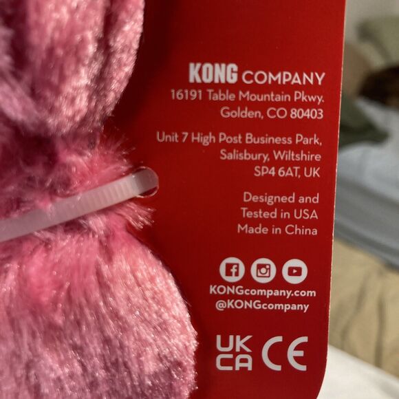 KONG Wubba Dog Toy Plush Squeaky Octopus Interactive Tug Fetch Squeak Shake - Picture 11 of 16